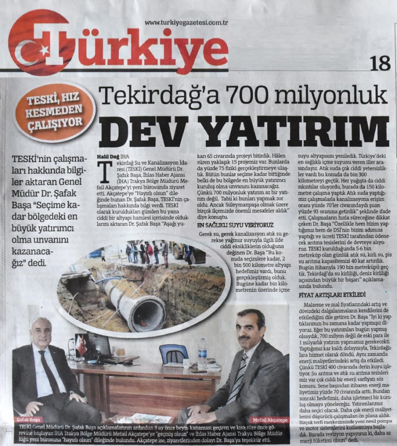 GAZETE HABERLERİ
