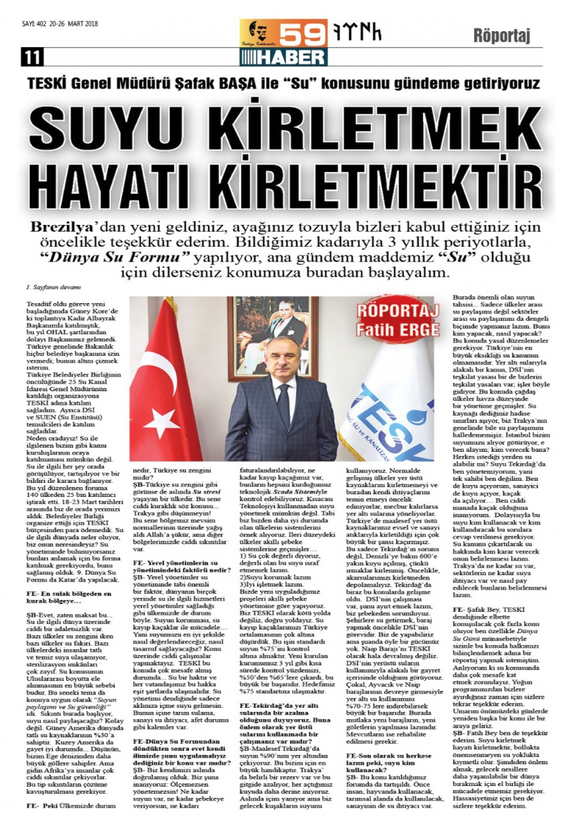 BASINDA ŞAFAK BAŞA