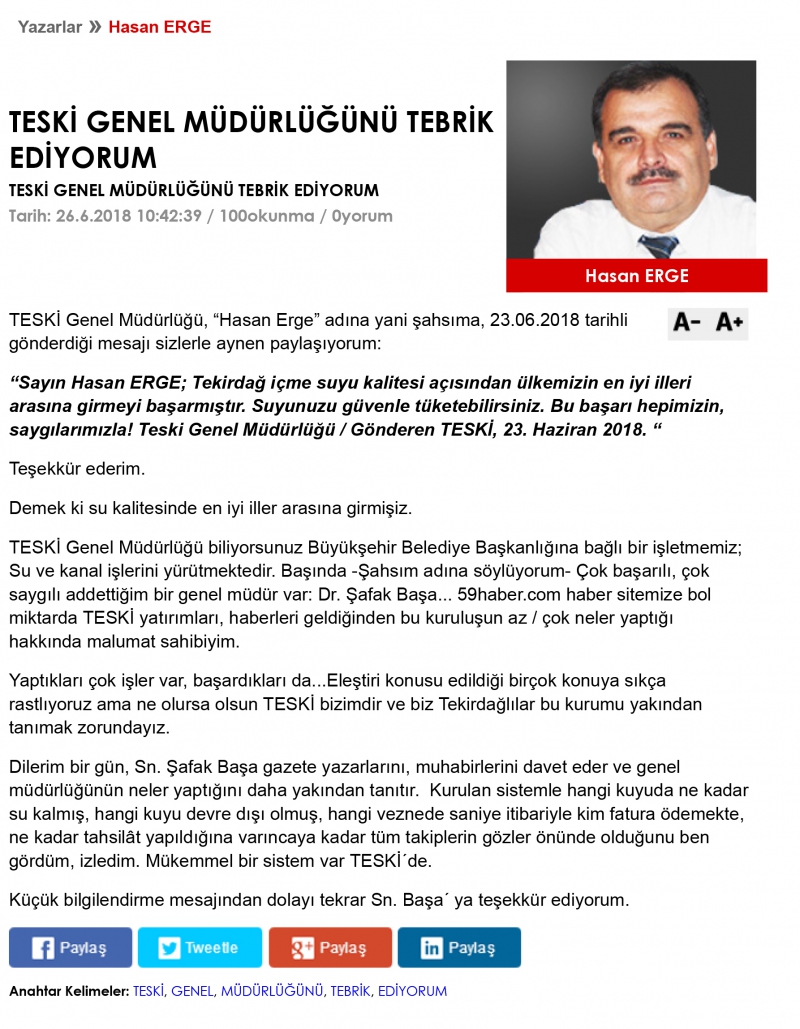 KÖŞE YAZARLARI