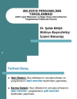 BELEDİYE PERSONELİNİN YARGILANMASI (SUNUM)