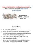 YEREL YÖNETİMLERİN MALİ DURUM ANALİZİ (SUNUM)