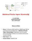 MEKANSAL PLANLAR YAPIM YÖNETMELİĞİ (SUNUM)